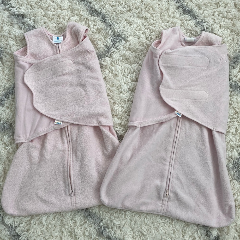 3-6 month Halo sleepsack swaddles